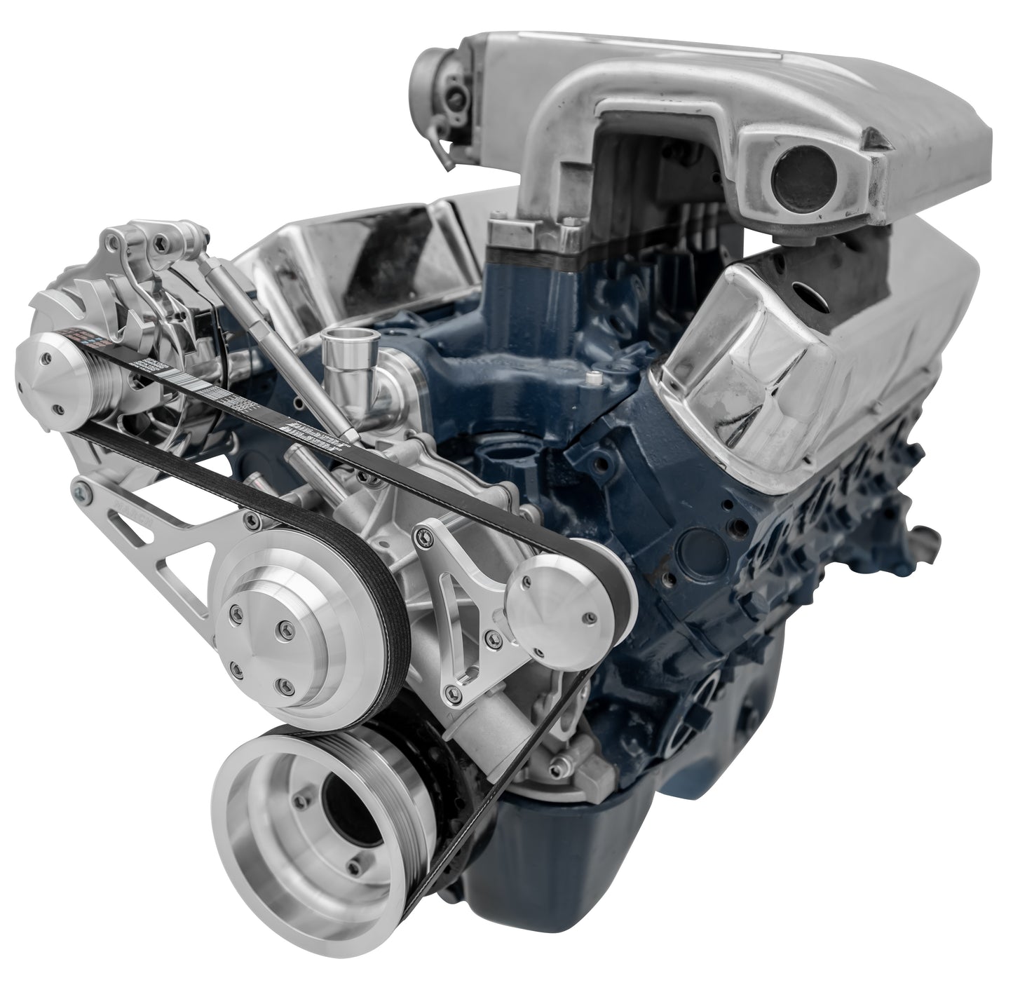 Small Block Ford High Flow Serpentine Conversion Deluxe - 302 - ALT Only