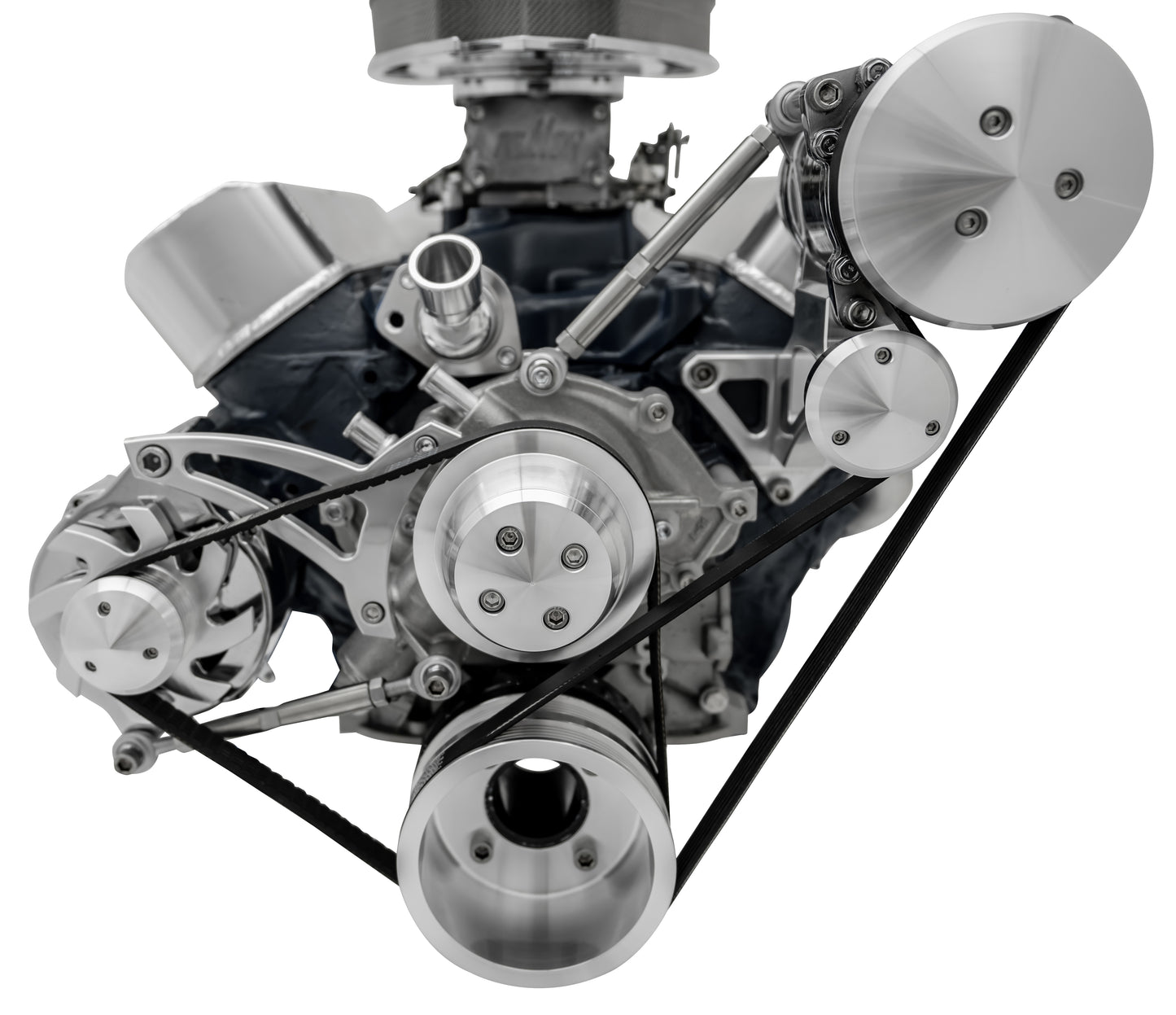 Small Block Ford Serpentine Conversion Ultra - AC - Early - 4 Bolt - 302