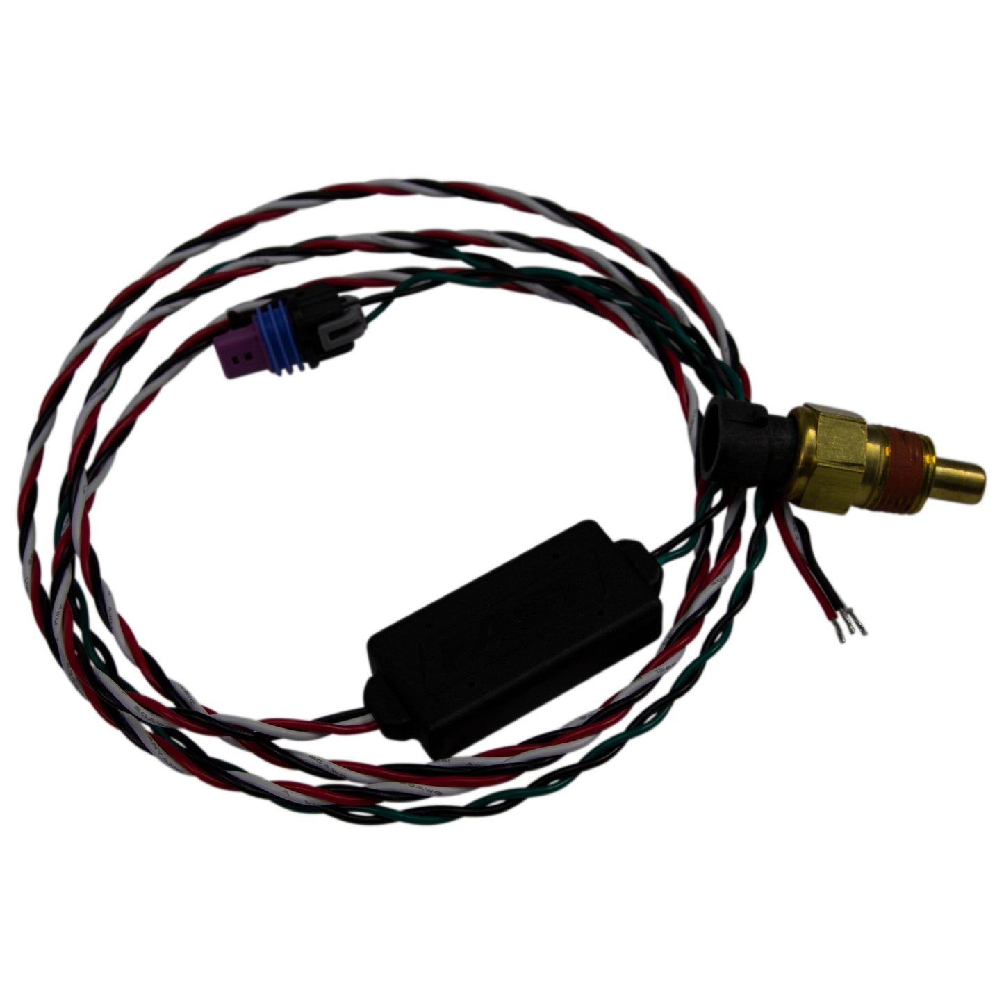 Fluid Digital Temperature Sensor W/ 12 Volt To 5 Volt Output Converter Kit