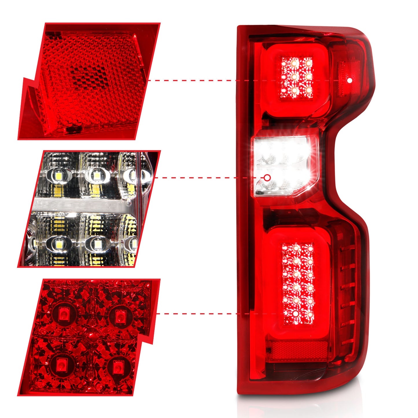 ANZO USA - Tail Light Assembly - 311419