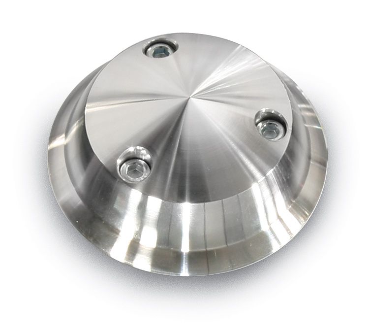 POWER STEERING PULLEY COVER - Silver