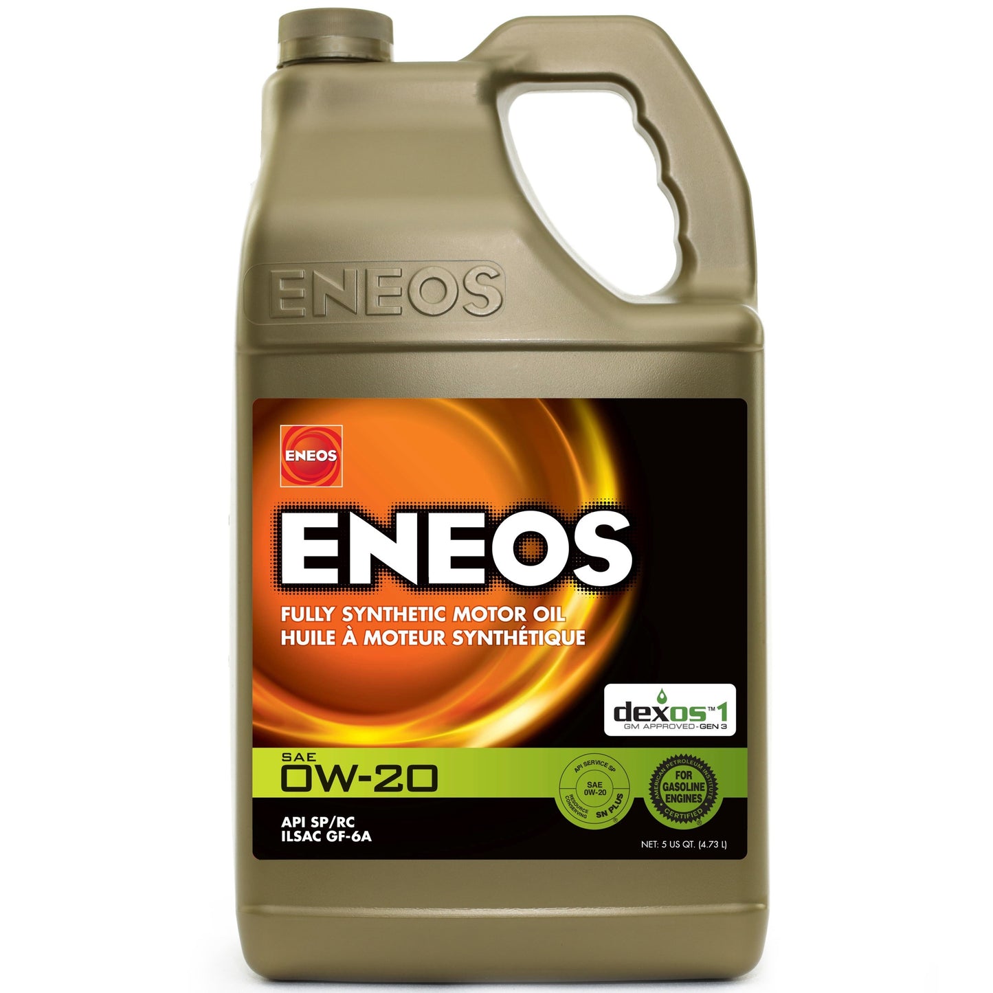 ENEOS FUL SYNTH MOTOROIL 0W-20 4x5qt