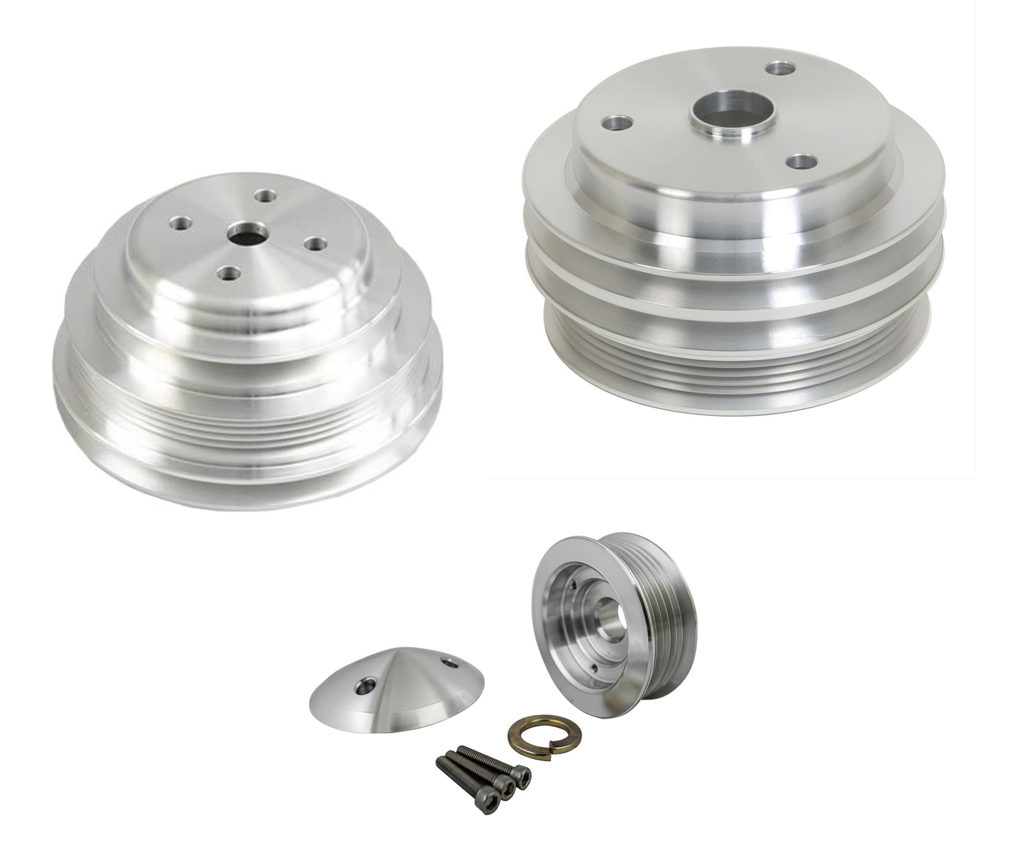 Small Block Chevy Serpentine Pulley Kit - '85-87