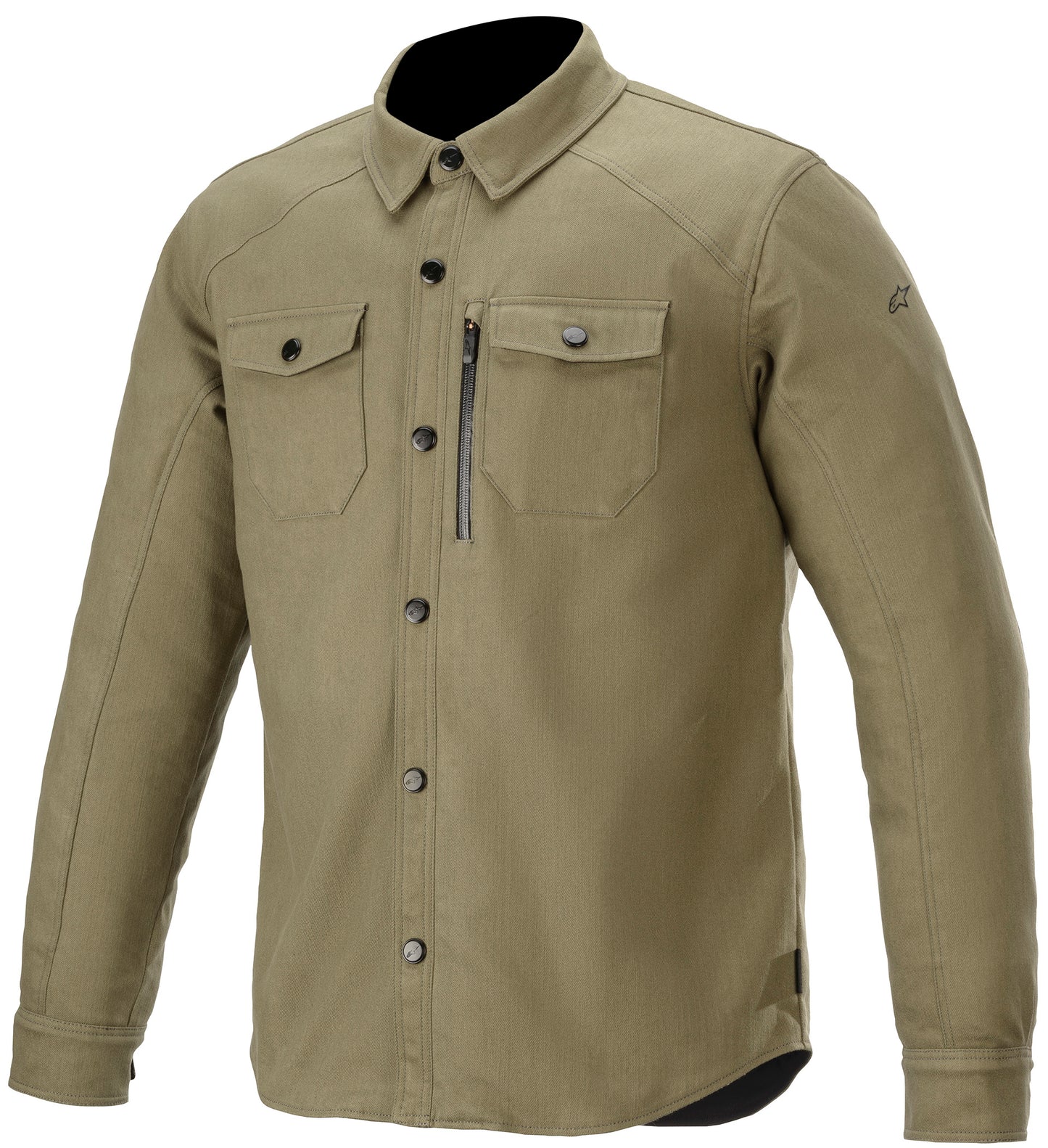 NEWMAN OVERSHIRT MILGRN L