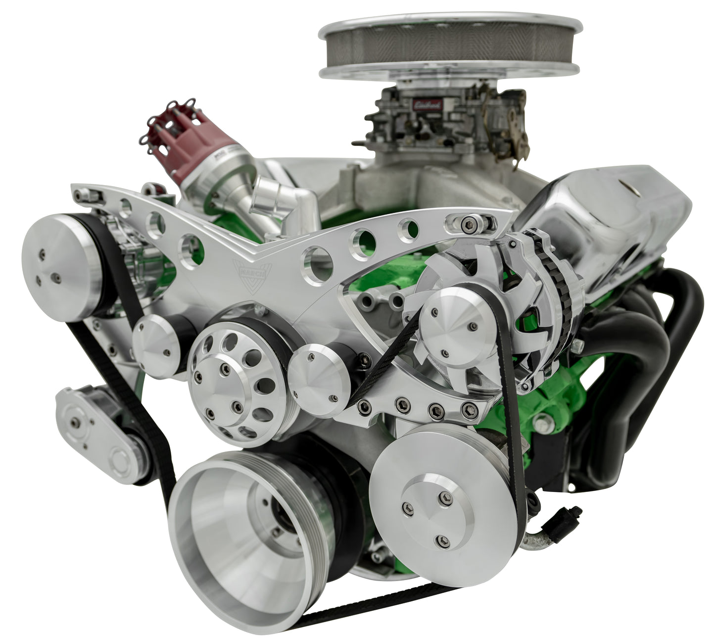 Big Block Chrysler Revolver Serpentine System - AC & PS