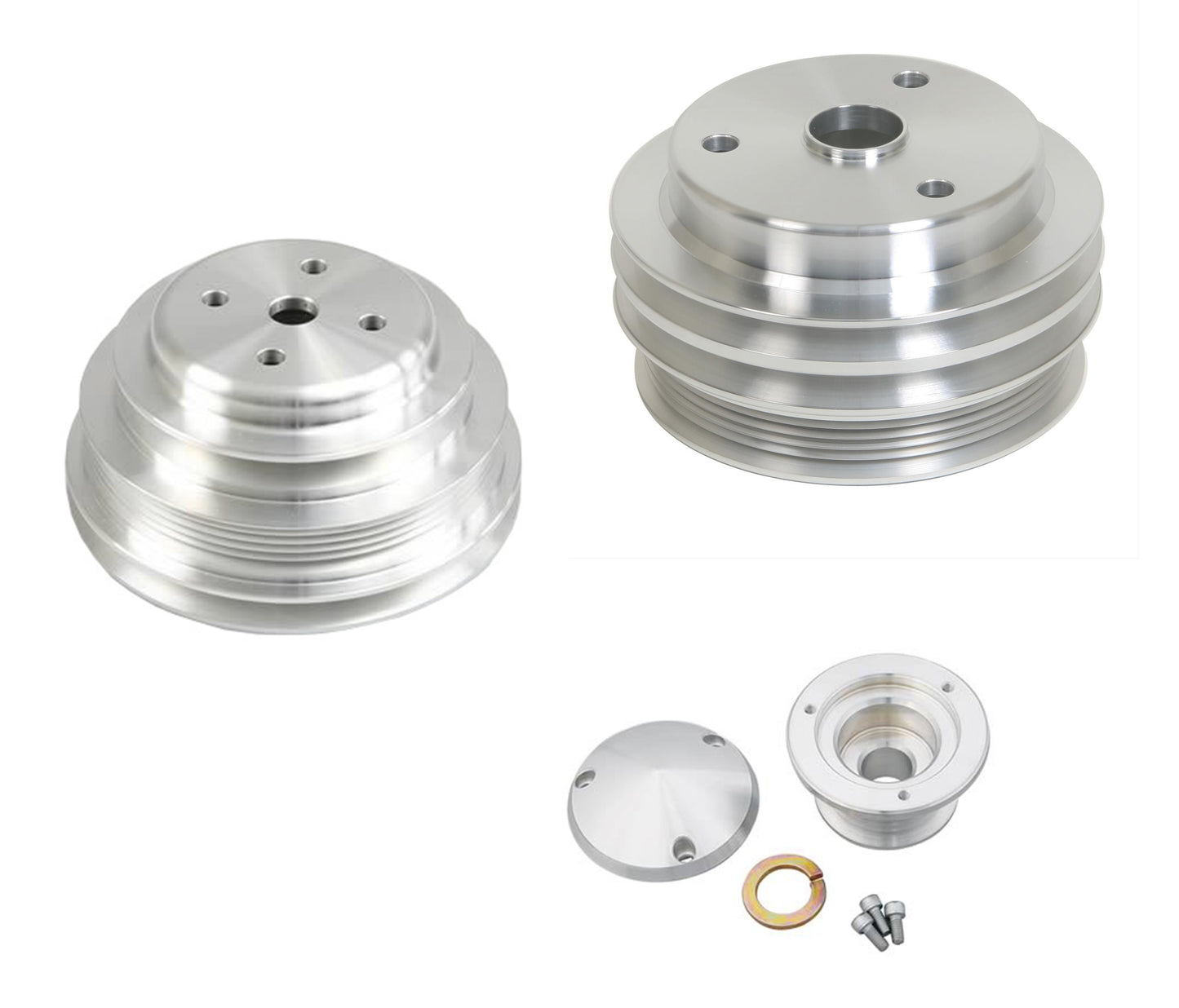 Small Block Chevy Serpentine Pulley Kit - '85-87