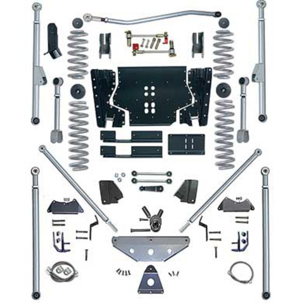 5.5 Inch Extreme-Duty Long Arm Lift Kit With Rear Tri-Link And Mono Tube Shocks