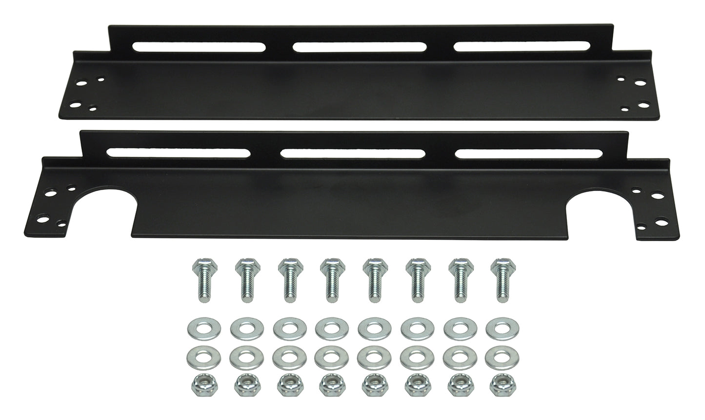 Stacked Plate Cooler Full Length Mounting Bracket Kit