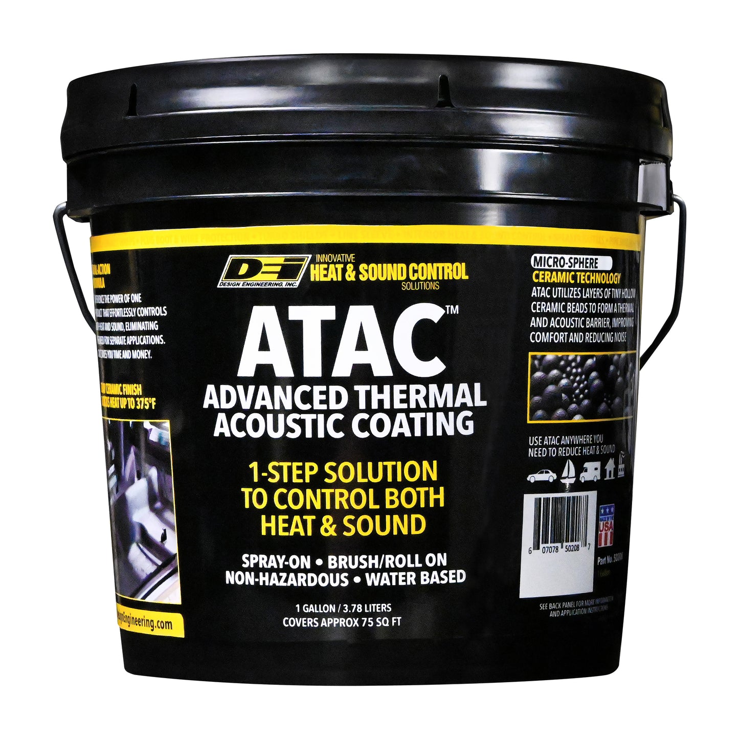 DEI 50208 ATAC Advance Thermal Acoustic Coating 1 Gallon