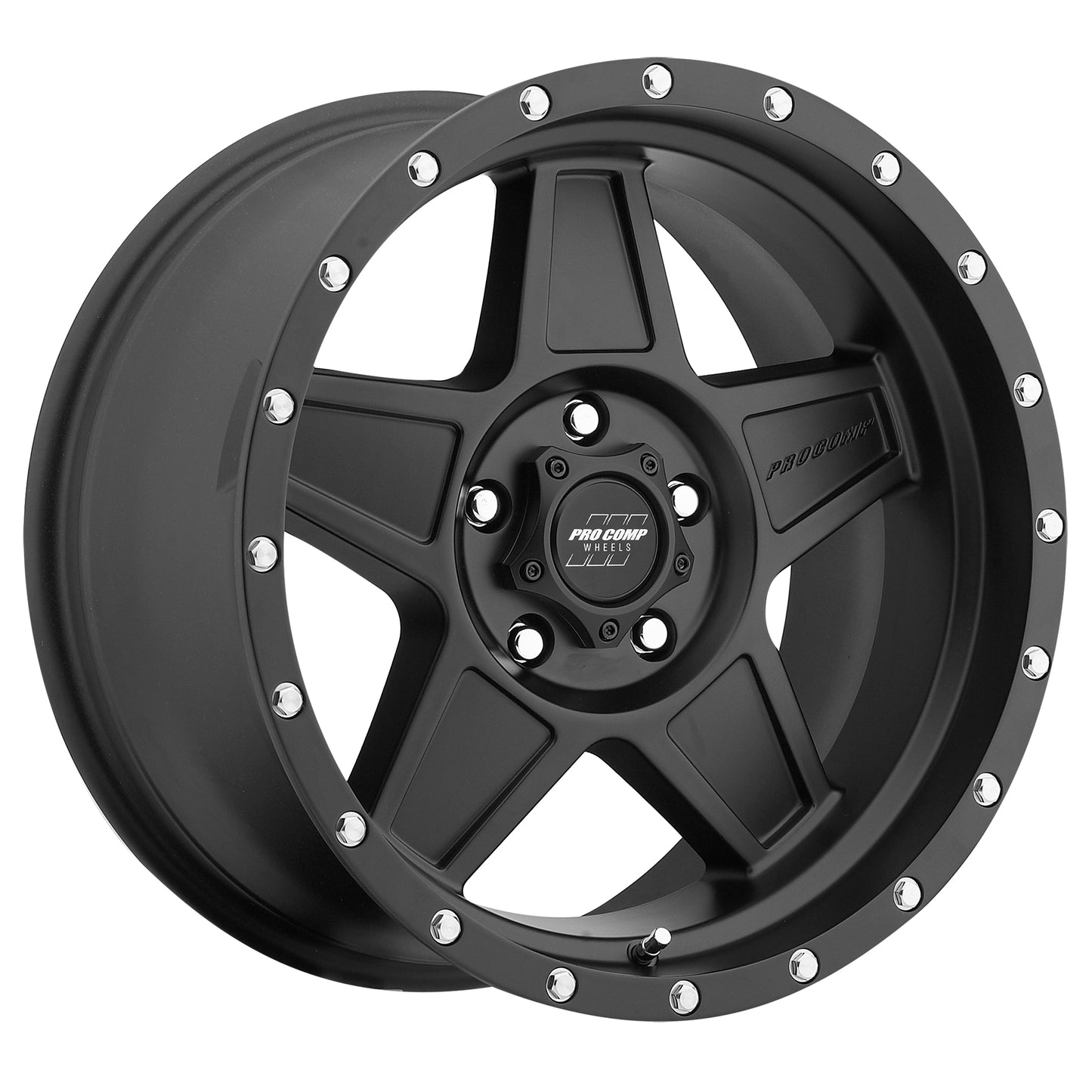 Predator Satin Black 17x8.5 5x5 4.75BS Offset 0mm Cap P/N 503432700