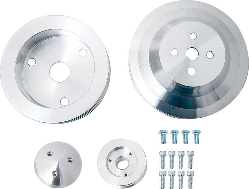 Small Block Chevy Corvette Pulley Kit