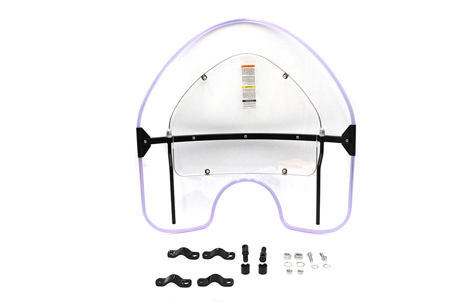 National Cycle Spring Fork Windshield Clear - N2200