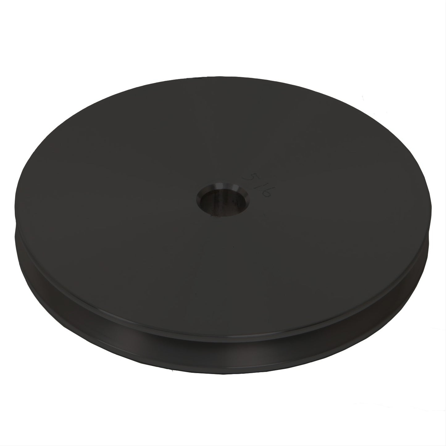 Chevy Power Steering Pulley - Keyway - Black