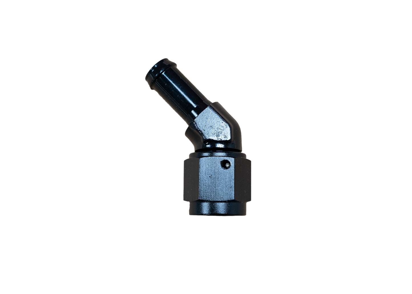 FiTech - Go Fuel AN-6 Female To 3/8 Barb 45 Degree Fuel Fitting