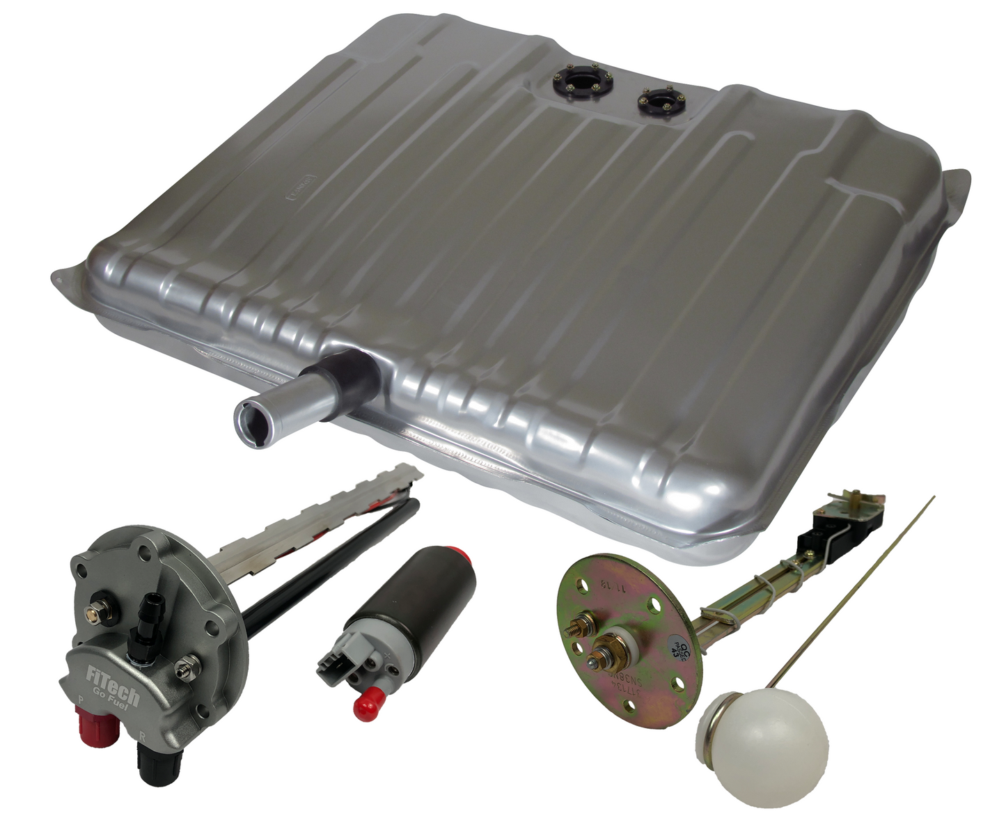 FiTech - Go Fuel 340 LPH EFI Fuel Tank Kit 1965-1966 Chevy Impala