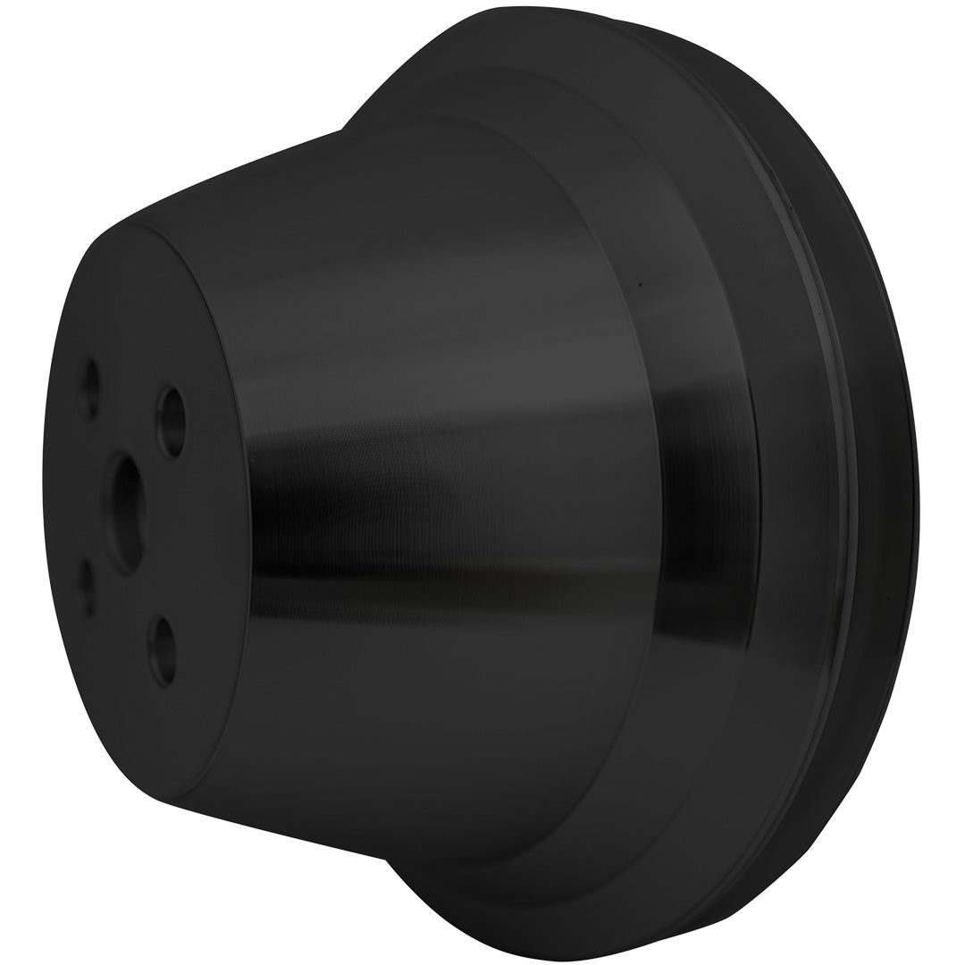 Small Block Chevy Water Pump Pulley - SWP 1V - Black