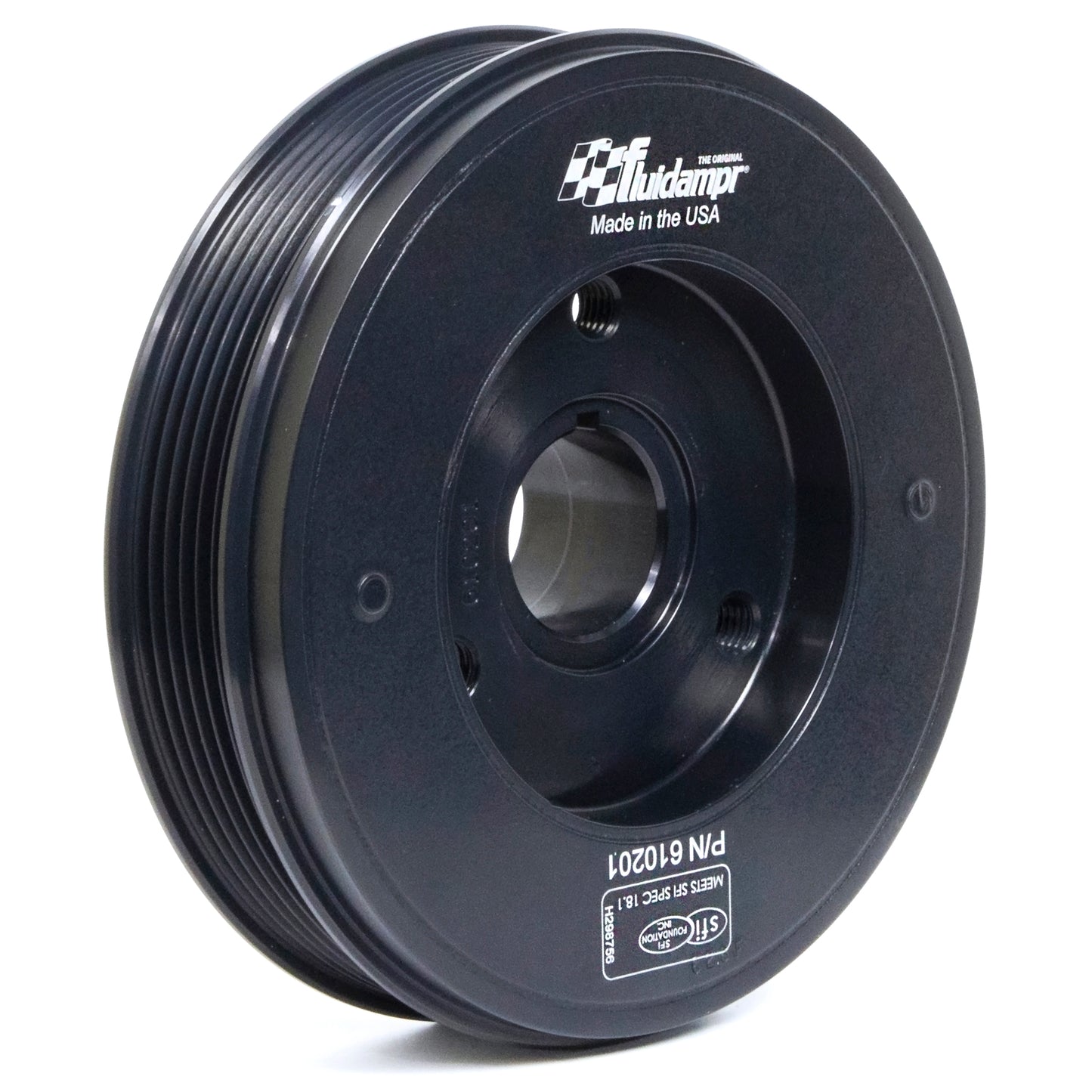 Fluidampr - 610201 - Harmonic Balancer - Fluidampr-Ford - 2002-2016 - Barra 4.0L I6 - 10% Underdrive - Each