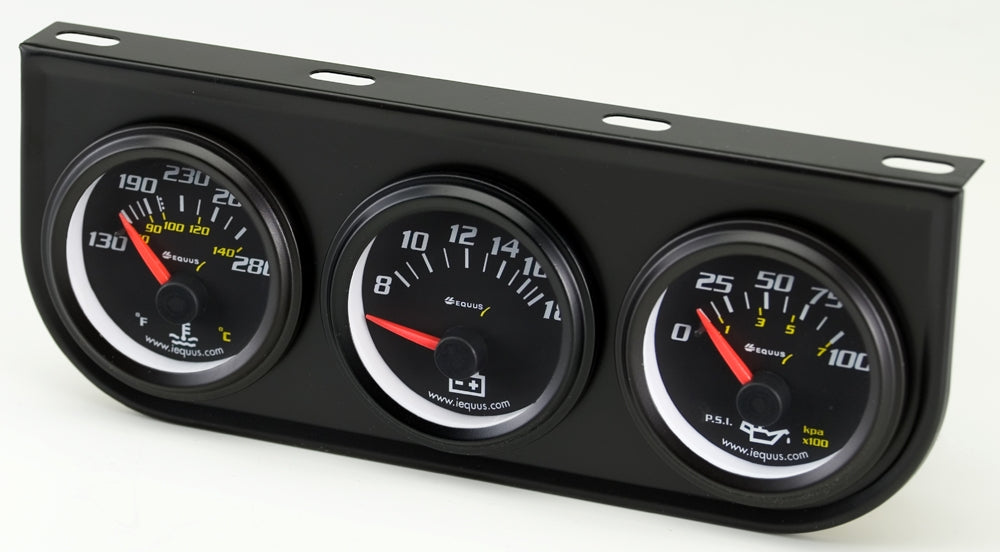 2 In. Volt Triple Gauge Kit