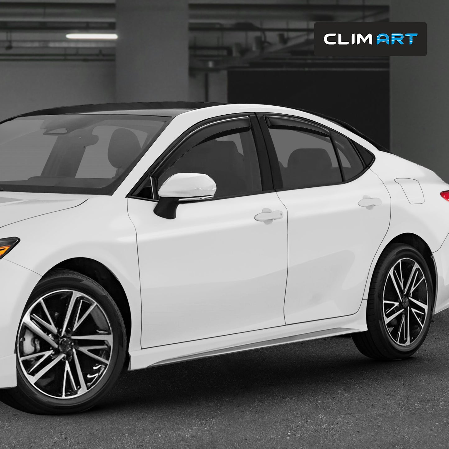 CLIM ART In-Channel Window Deflectors Extra Durable