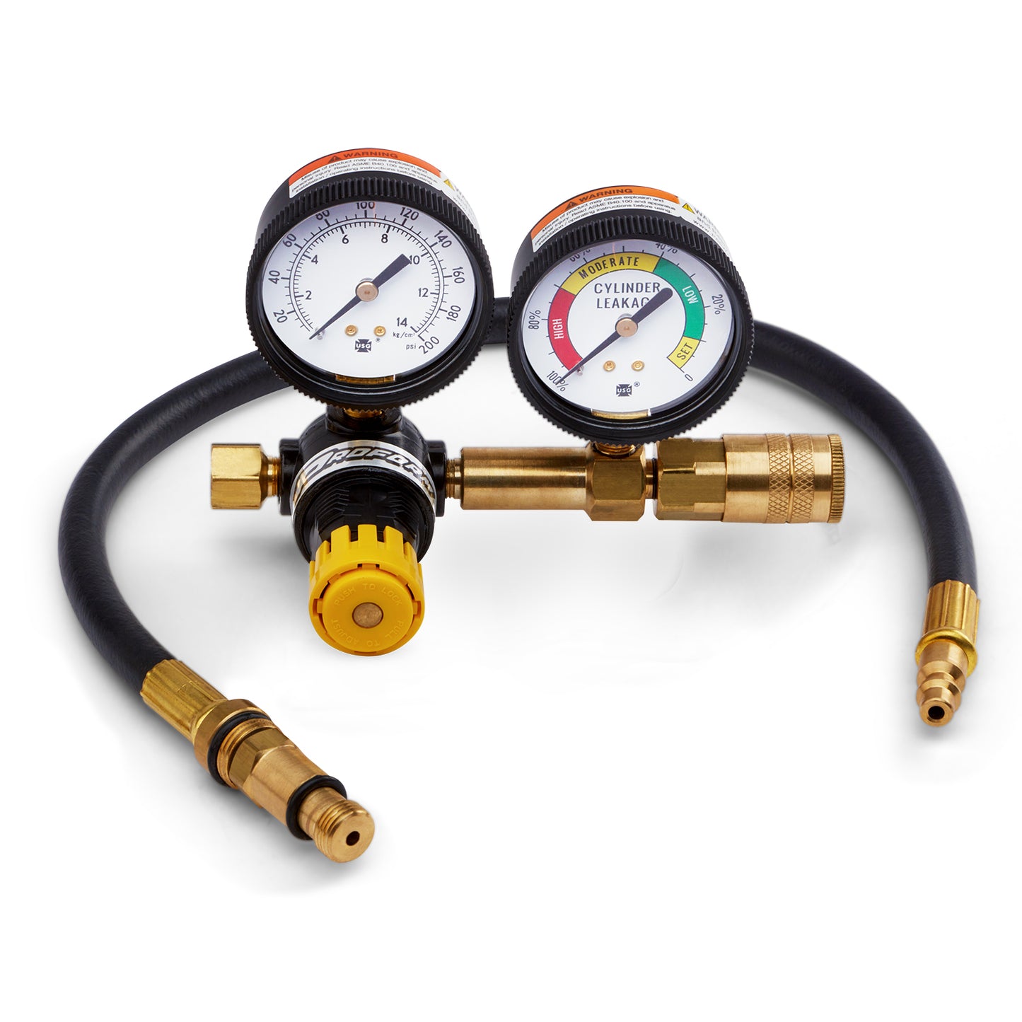 Dual Gauge Model With14mm Spark Plug Hole Adapter