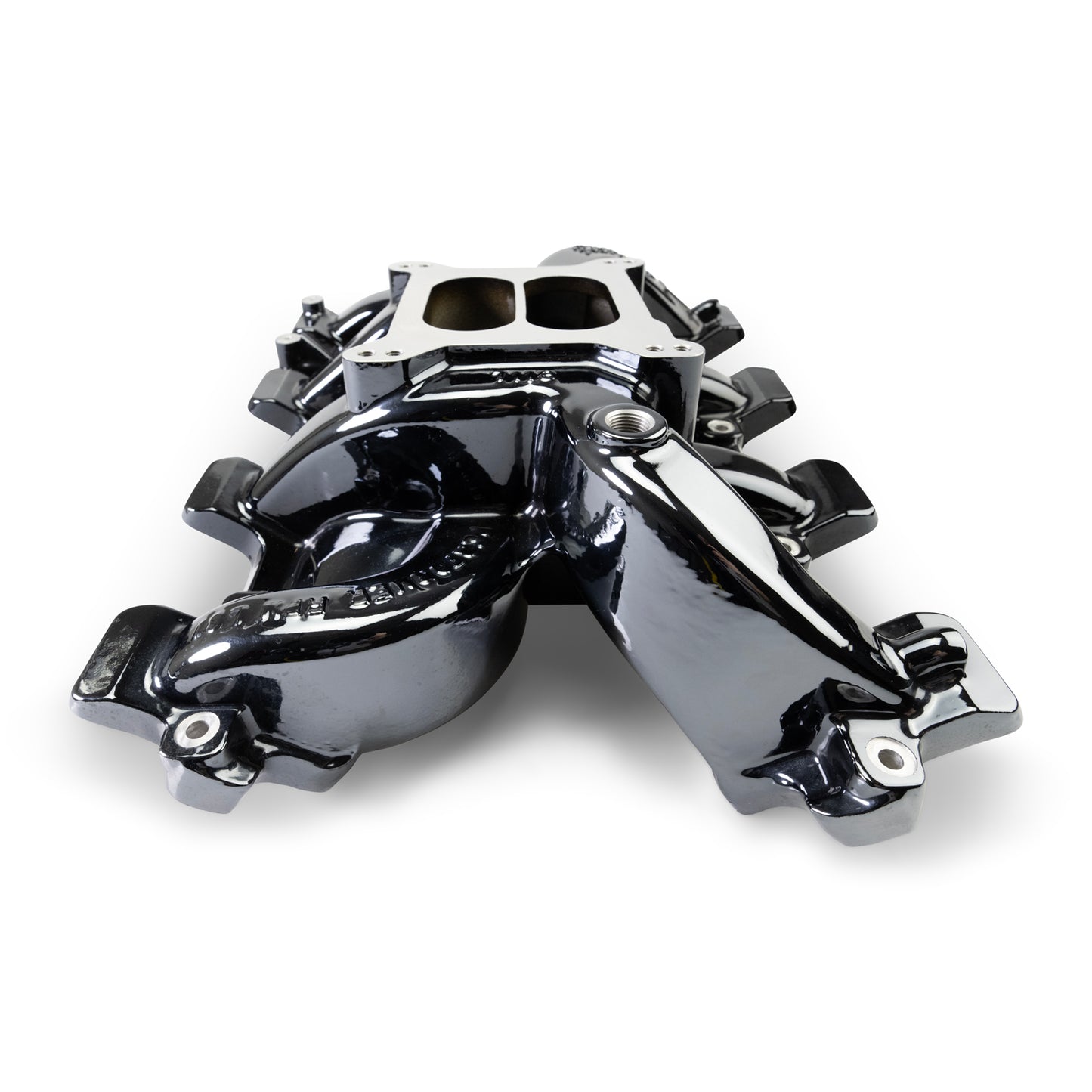 Performer RPM Small Block Chevy LS1 Intake Manifold Only Black Plasma Finish