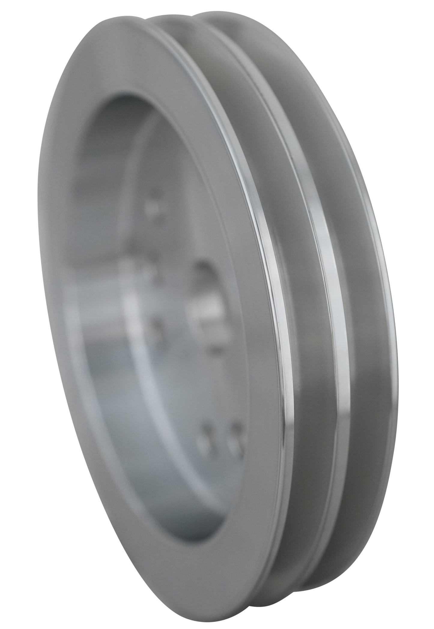 Chevy 348-409 V-Belt Crankshaft Pulley; 2V; V-Belt