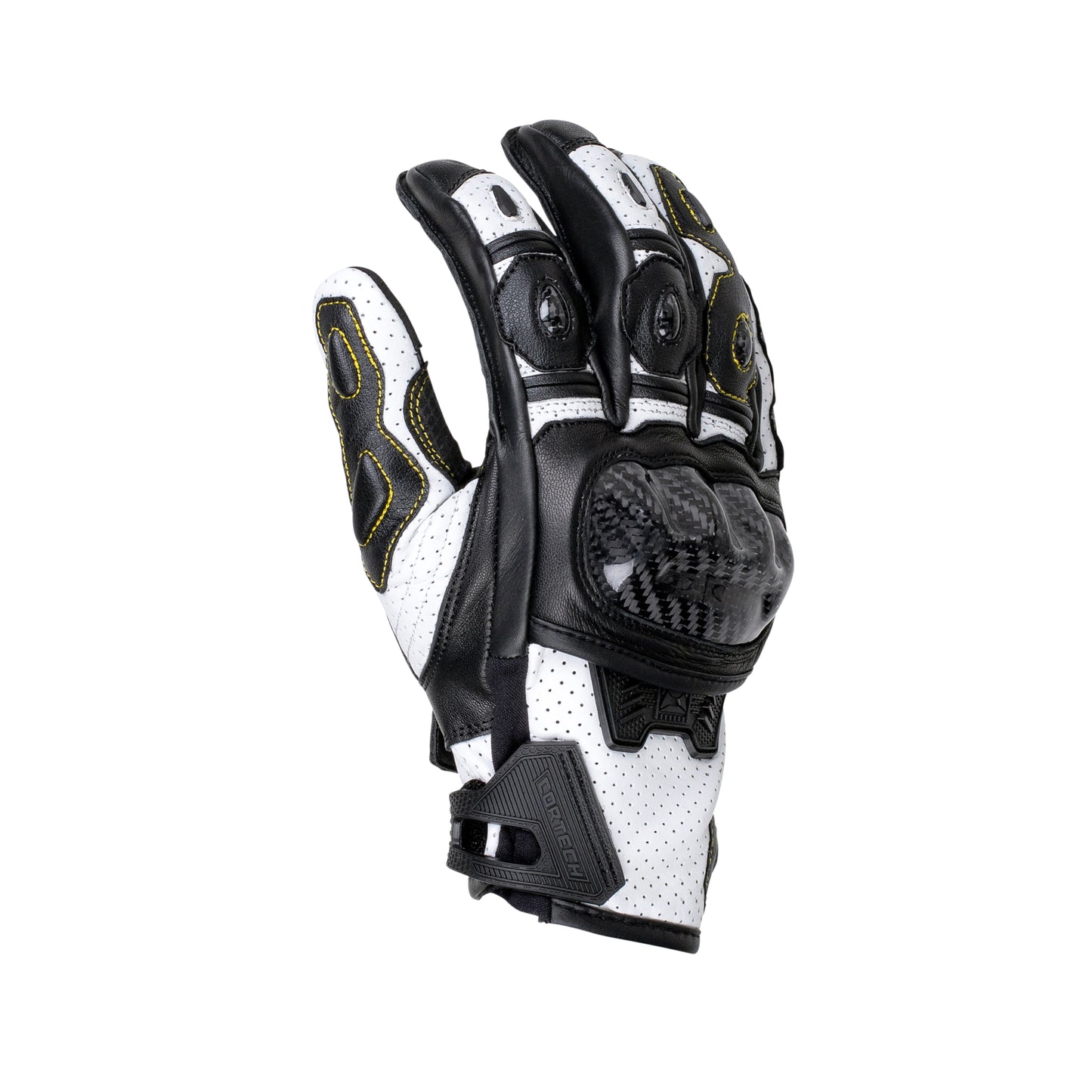 APEX V1 ST GLOVE BLK/WHT MED