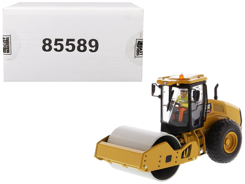 CAT Caterpillar CS11 GC Vibratory Soil Compactor with Operator "High Line Series" 1/50 Diecast Model by Diecast Masters free shipping USA