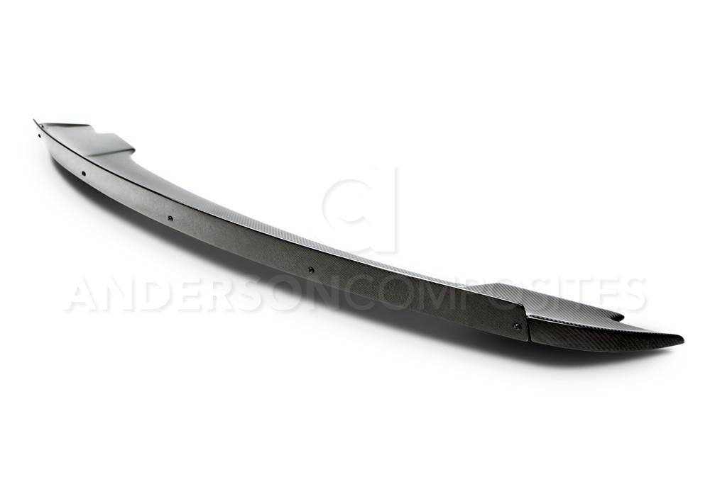 Anderson Composites AC-RS15FDMU-ST Type-ST Carbon Fiber Track Pack Style Rear Spoiler With Adjustable Wicker Bill For 2015-2020 Ford Mustang