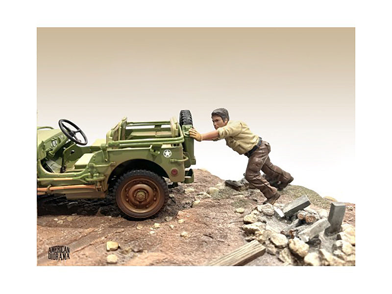 "4X4 Mechanic" Figure 5 for 1/18 Scale Models by American Diorama free shipping USA