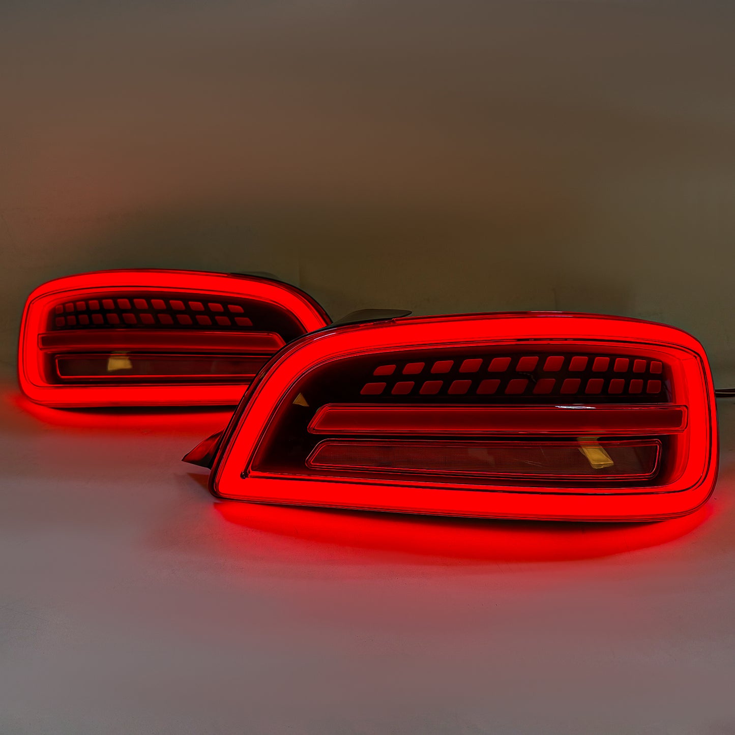 American Modified LED Tail Lights W/ Sequential Turn Signal Lights - AMPOAC00201
