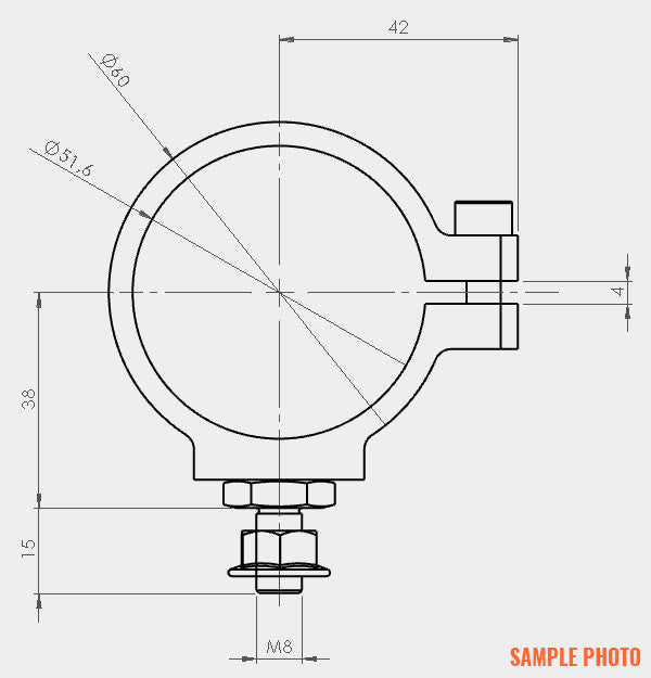 Suspension Reservoir Bracket