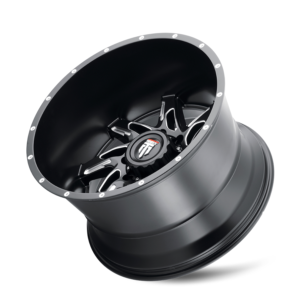 SPYDER (AT183) SATIN BLACK MILLED
