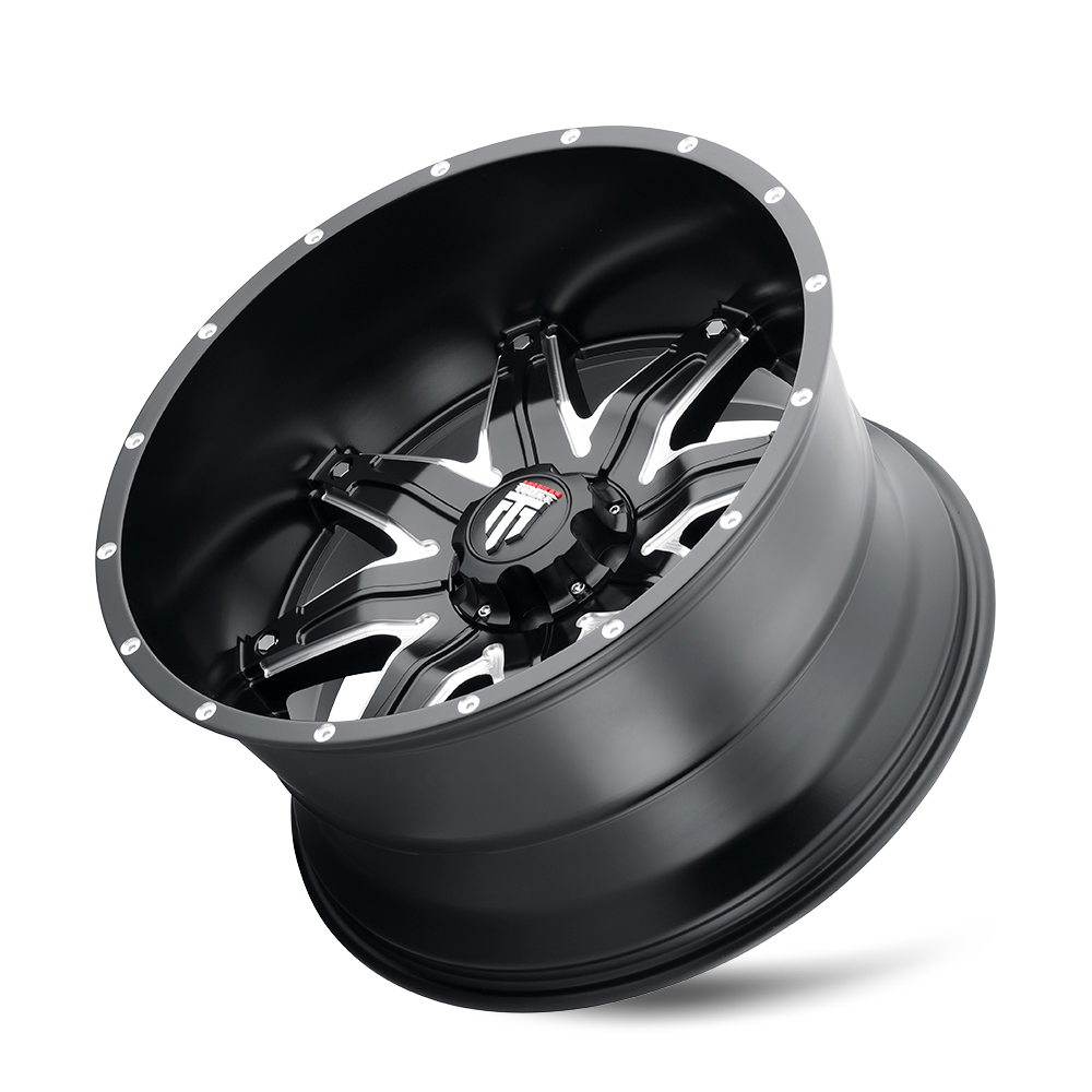 LONESTAR (AT185) SATIN BLACK MILLED