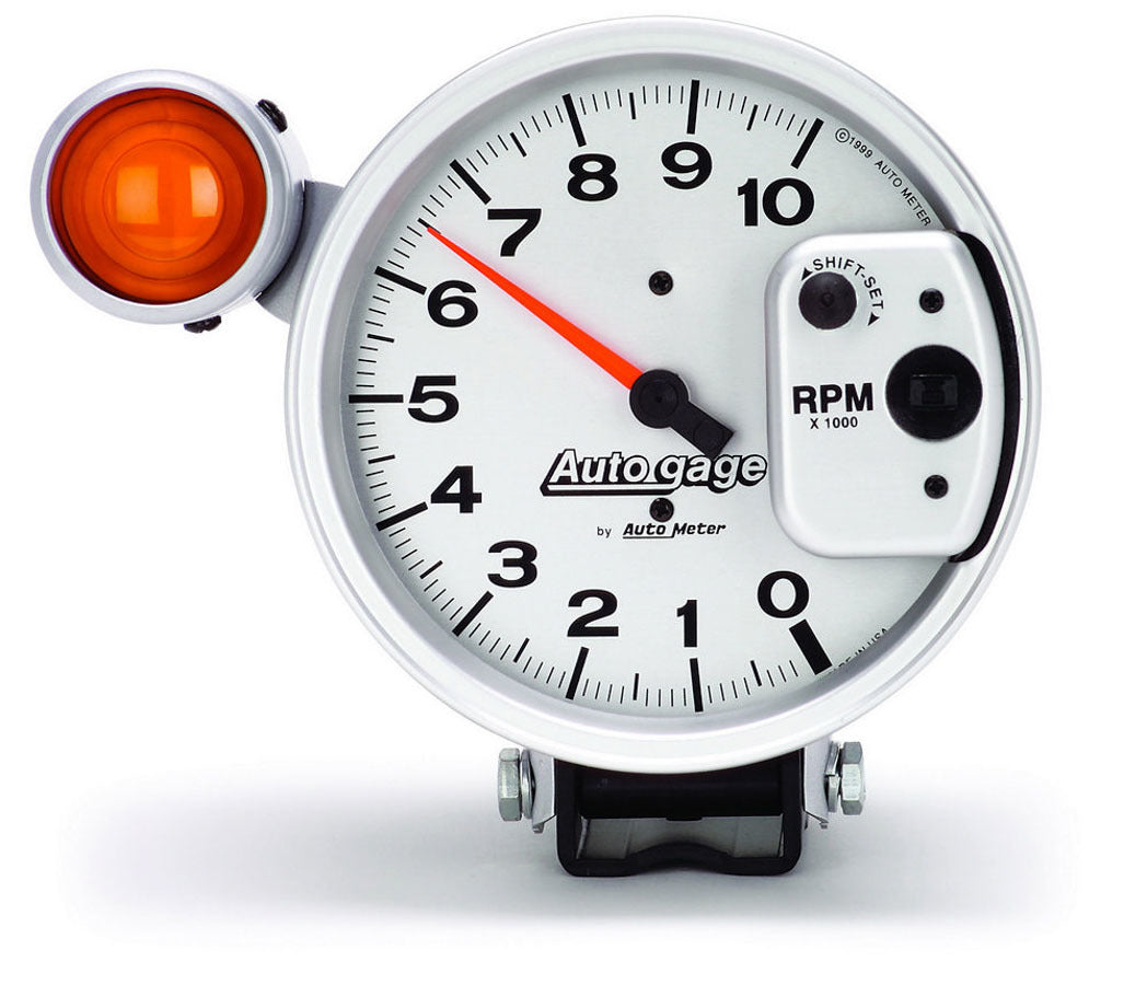 5in Auto Gauge Tach -10K Silver Face - 233911