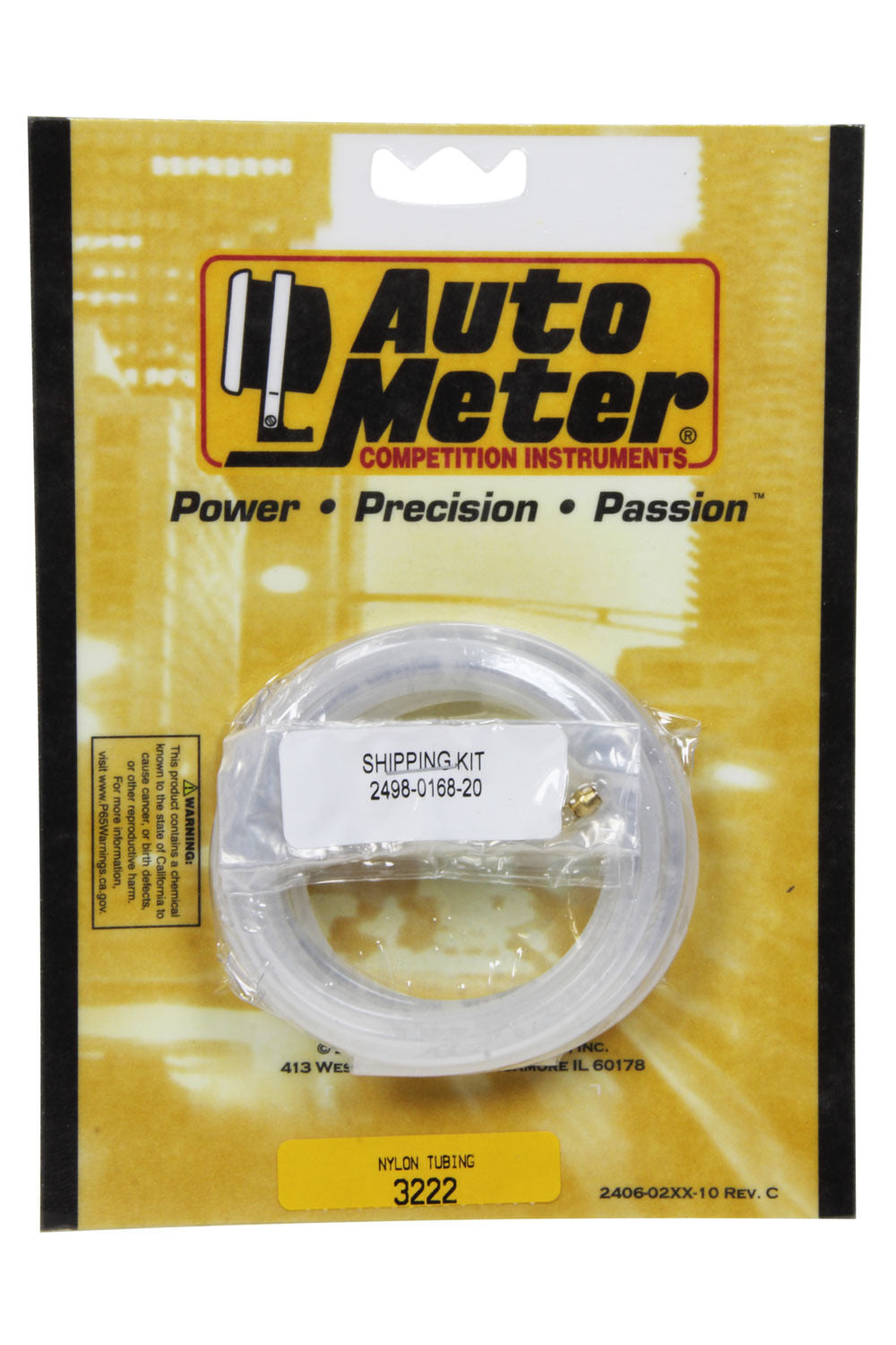 10' Nylon Tubing 1/8in - 3222