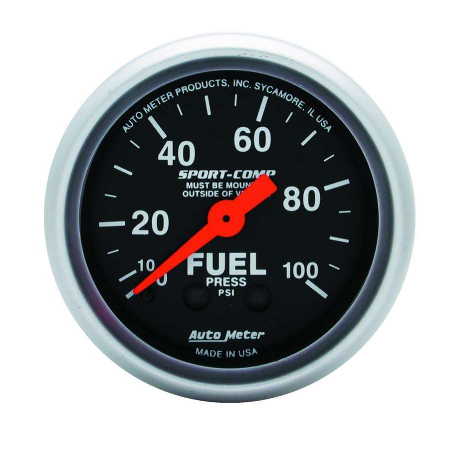 Td Gaug Fuel Pressure 2 1/16 - 3312