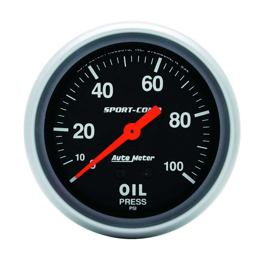 TD GAUG OIL PRESSURE 2 5/8