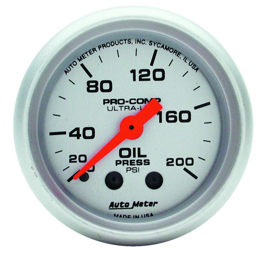 Td Gaug Oil Pressure 2 1/16 - 4322