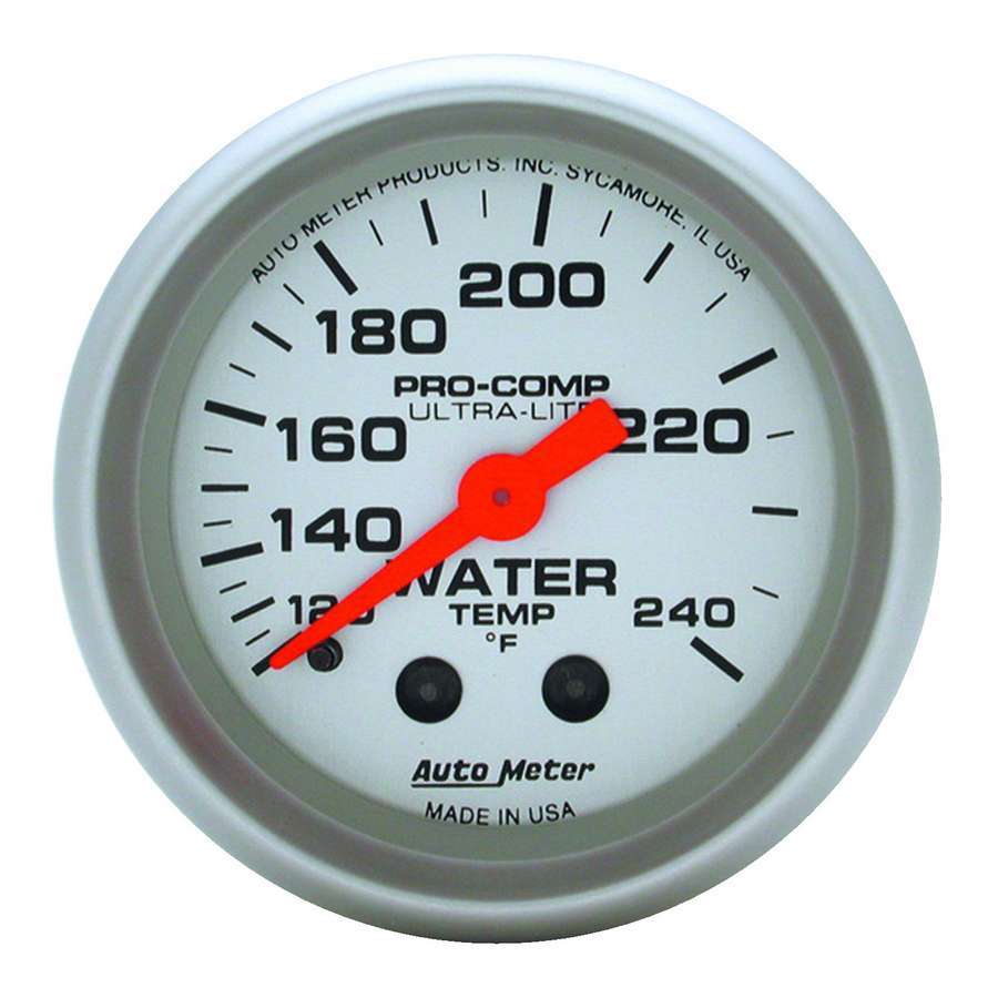 Td Gaug Water Temp 2 1/16 - 4333