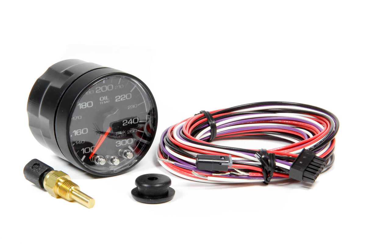 Spek-Pro 2-1/16 Oil Temp Gauge w/Peak Memory - P322328