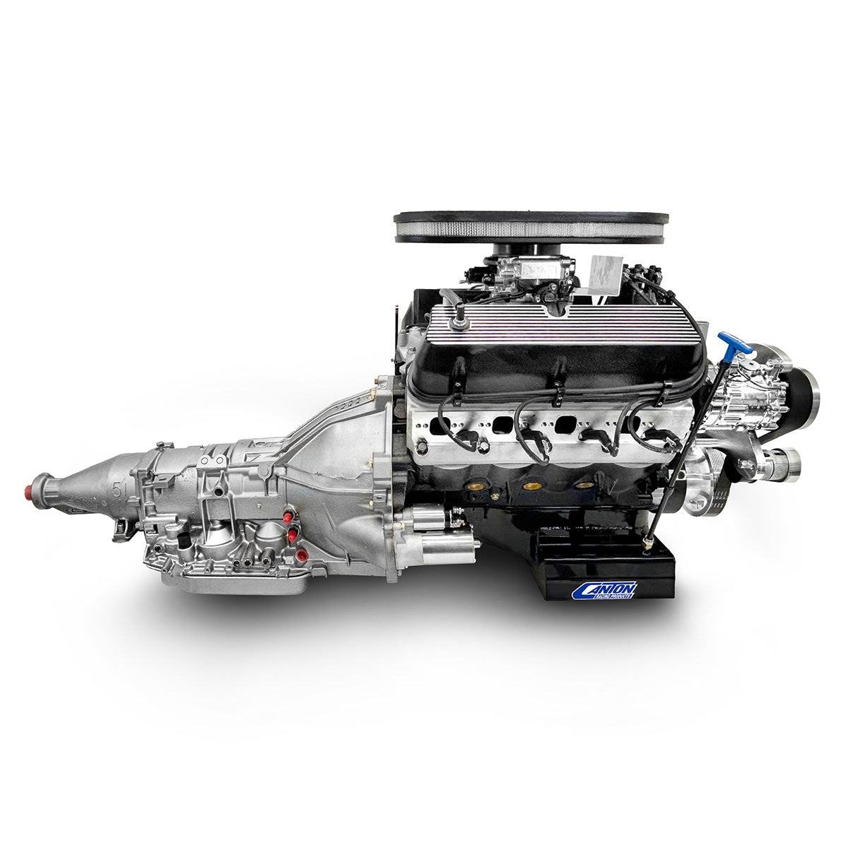 BluePrint Engines Ford Small Block Compatible 427 C.I. Cobra Edition - 4R70W Automatic Transmission - Polished Pulley Kit - Fuel Injected
