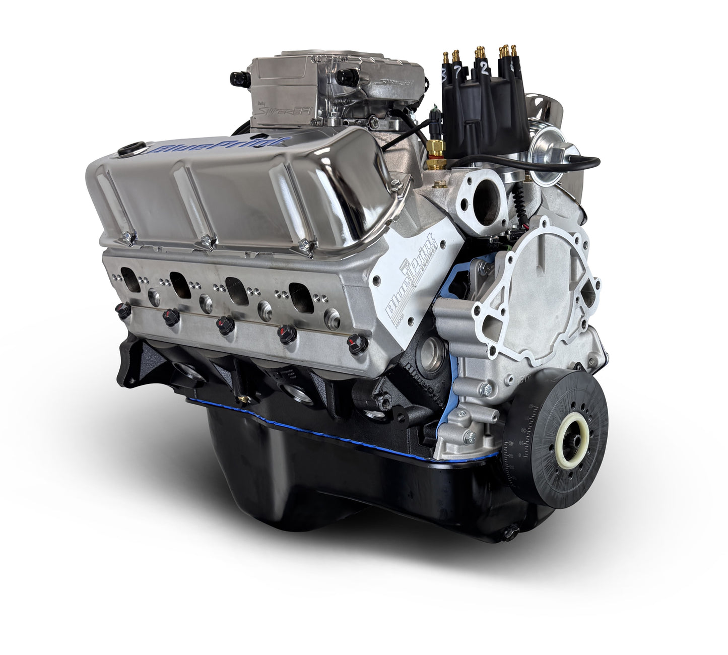 BluePrint Engines Ford Small Block Compatible 302 C.I. Base Dressed - Rear Sump Oil Pan - Cruiser - Fuel Injected