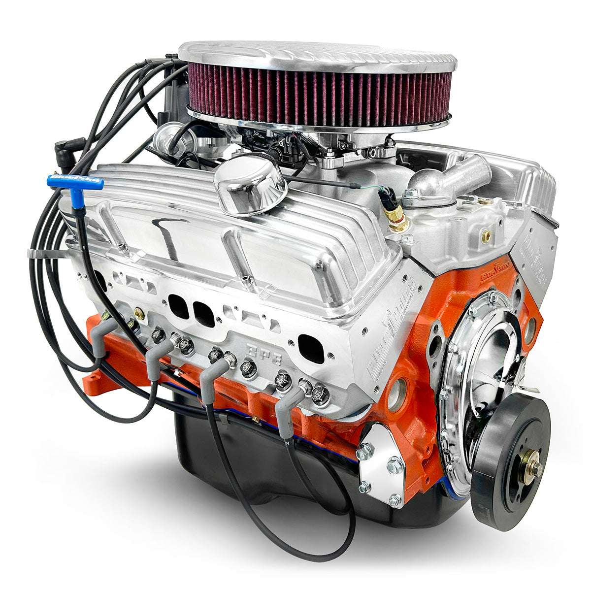 BluePrint Engines GM Small Block Compatible 383 C.I. Deluxe Dressed - Low Profile - Fuel Injected