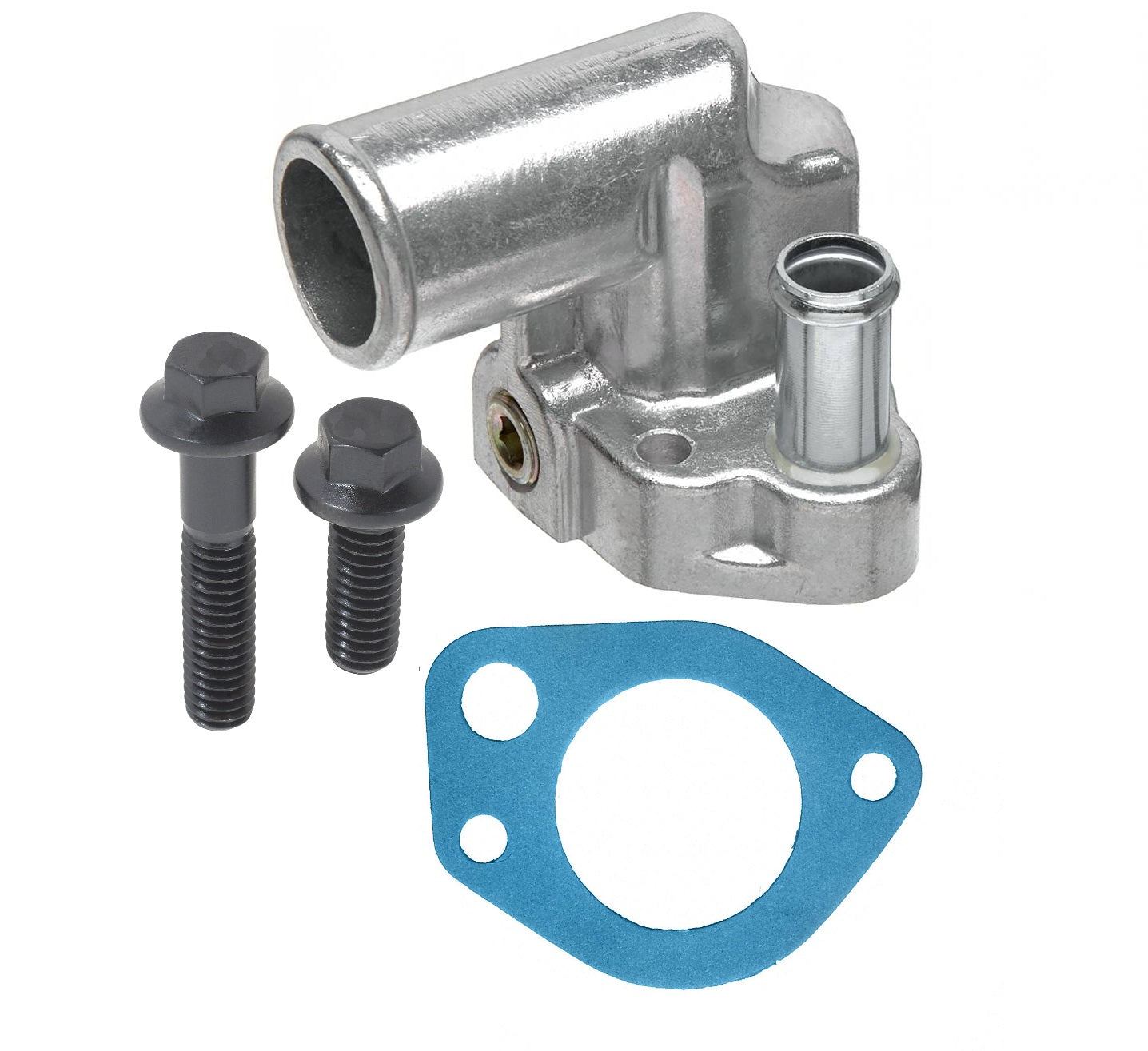 THERMOSTAT HOUSING - 90 Degree ANGLE FOR Ford Windsor 302 - 351 - ALUMINUM