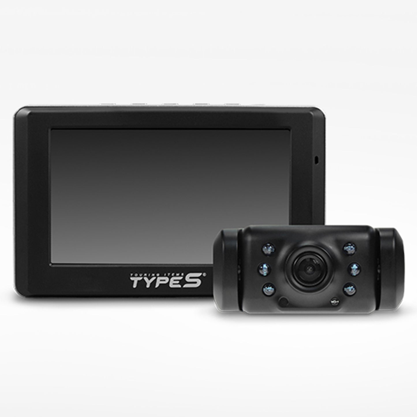 TYPE S Reverse Light-powered Digital Wireless Backup Cam 4.3 In. LCD Screen Mount