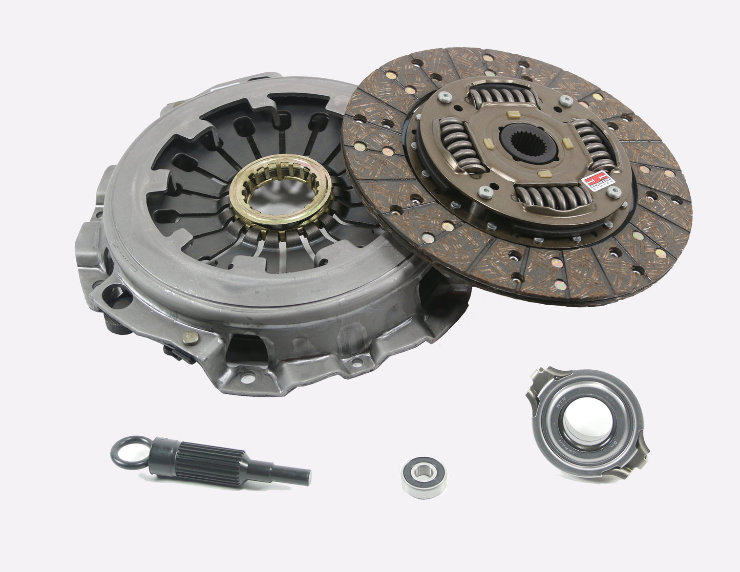Stock: Clutch Kit: 2008-15 Mitsubishi Lancer EVO 2.0L 5-Speed: Pull Style