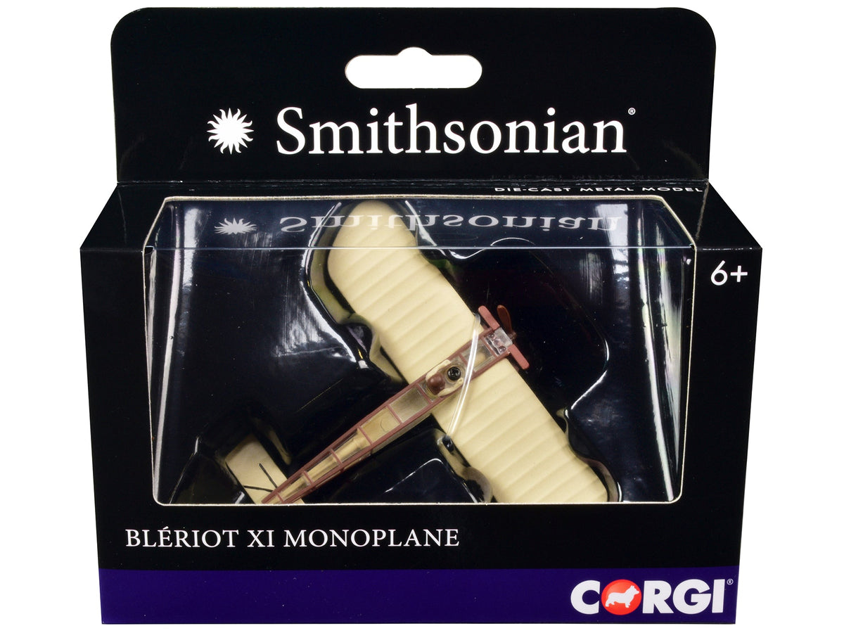 Bleriot XI Monoplane with Pilot Figure "Smithsonian" Series Diecast Model by Corgi free shipping USA