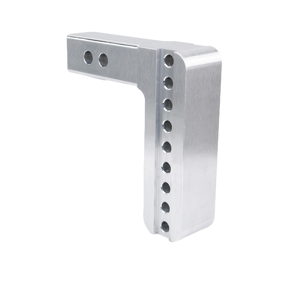 Weigh Safe Aluminum Draw Bar 6" Drop 2" Shank