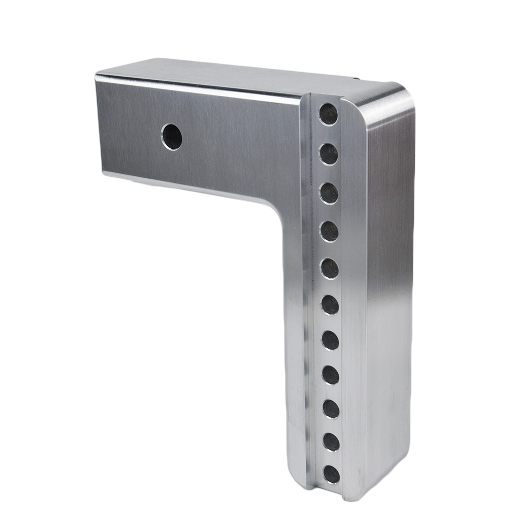 Weigh Safe Aluminum Draw Bar 8" Drop 3" Shank
